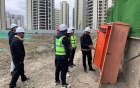 眉山市托育服务综合指导中心建设项目举行复工安全检查