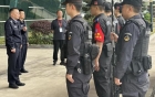 我院联合眉山市特警二大队开展突发应急事件培训及最小应急单元作战演练